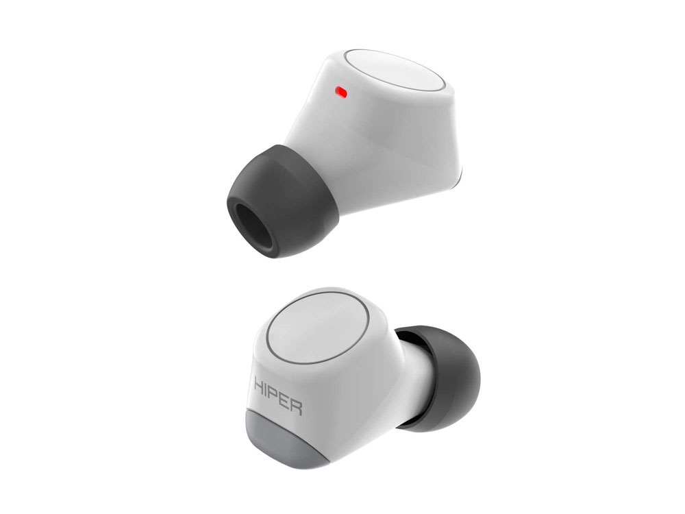 Беспроводные наушники HIPER TWS Smart IoT M1 (HTW-M10) Bluetooth 5.1 гарнитура, Серый (Р)-2