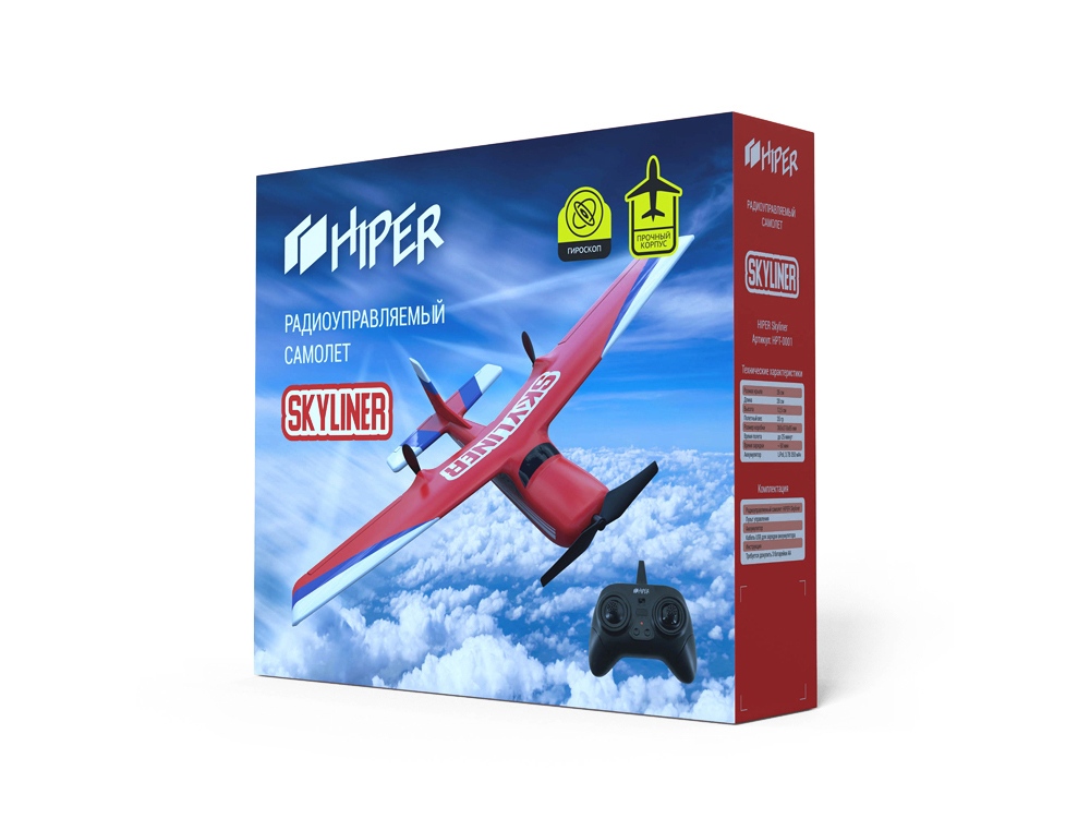 Радиоуправляемый самолёт  HIPER "SKYLINER"-8