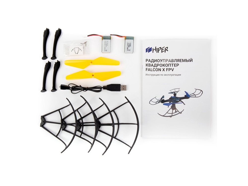 Радиоуправляемый квадрокоптер HIPER "FALCON X FPV" (Р)-11