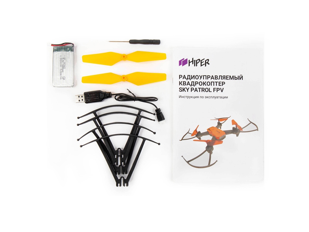 Радиоуправляемый квадрокоптер HIPER  "SKY PATROL FPV"-13
