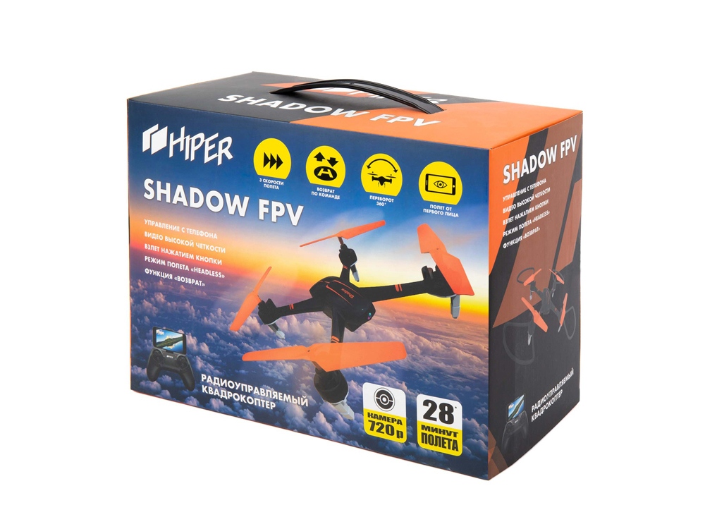 Радиоуправляемый квадрокоптер HIPER "SHADOW FPV"-15