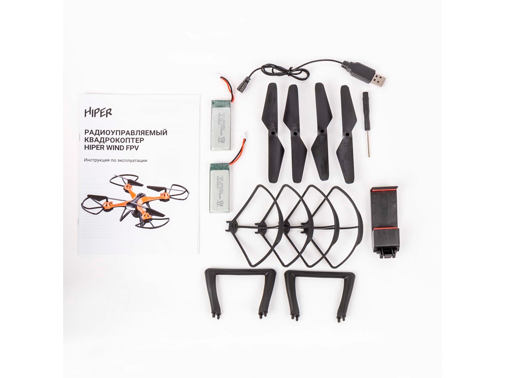 Радиоуправляемый квадрокоптер HIPER "WIND FPV"-6