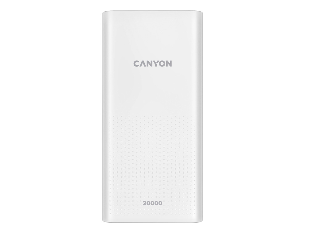 Портативный аккумулятор Canyon PB-2001 (CNE-CPB2001W), белый-1