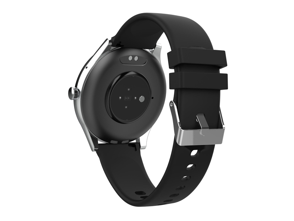 Умные часы HIPER IoT Watch GT, черный/ голубой-3