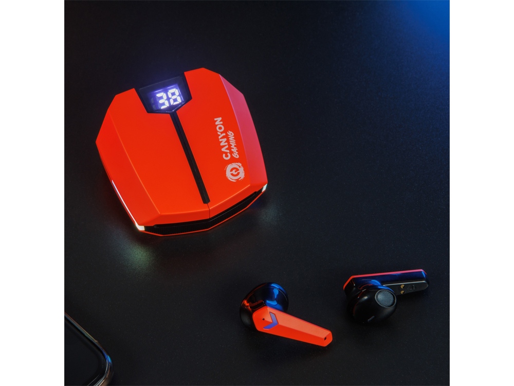 Игровая гарнитура Canyon DoubleBee GTWS-2, оранжевый (CND-GTWS2O)-10