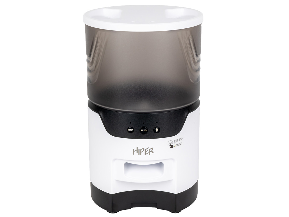 Умная Wi-Fi кормушка «IoT Pet Feeder», 3000 мл, белый/черный-4