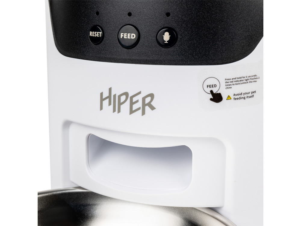 Умная Wi-Fi кормушка «IoT Pet Feeder», 3000 мл, белый/черный-5