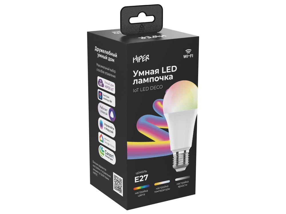 Умная лампочка «IoT LED DECO», E27-1