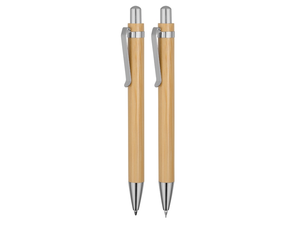 Набор "Bamboo" шариковая ручка и механический карандаш-1