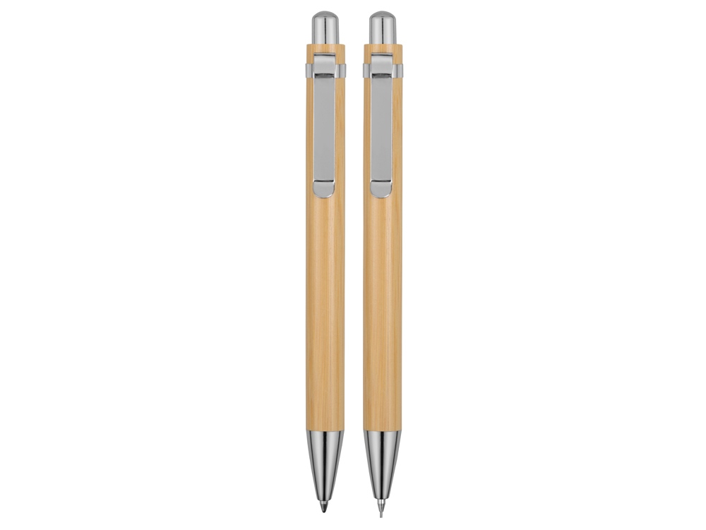 Набор "Bamboo" шариковая ручка и механический карандаш-2