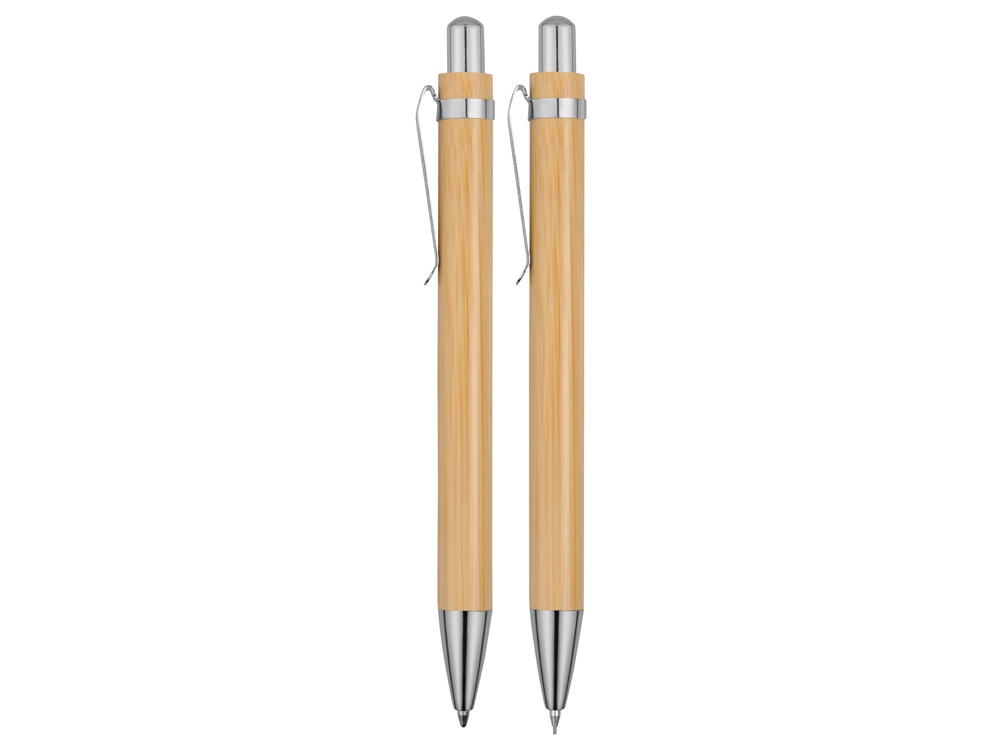 Набор "Bamboo" шариковая ручка и механический карандаш-3