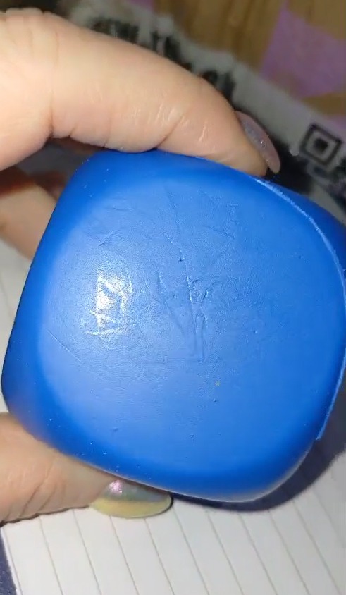 Антистресс "Кубик", синий (P)-2
