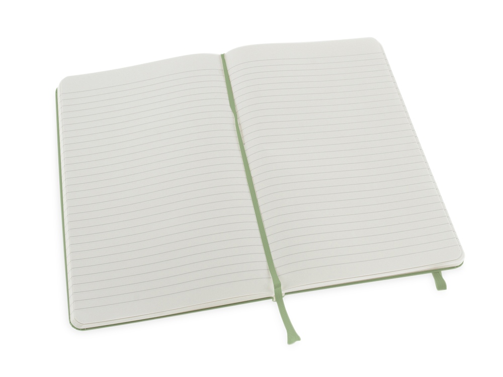 Записная книжка Moleskine Classic (в линейку) в твердой обложке, Large (13х21см), фисташковый-2