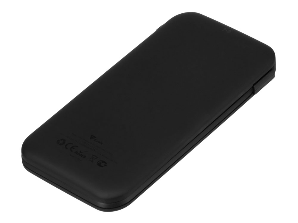 Внешний беспроводной аккумулятор с подсветкой лого «Astro», 10000 mAh, черный-1