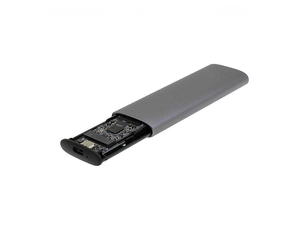 Внешний портативный SSD диск 2,5" 128Гб TypeC, серебристый-2
