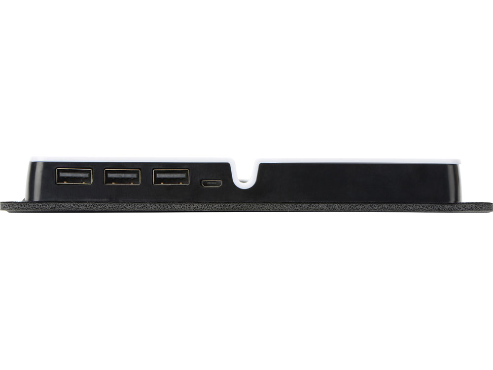 Коврик для мыши со встроенным USB-хабом "Plug"-5