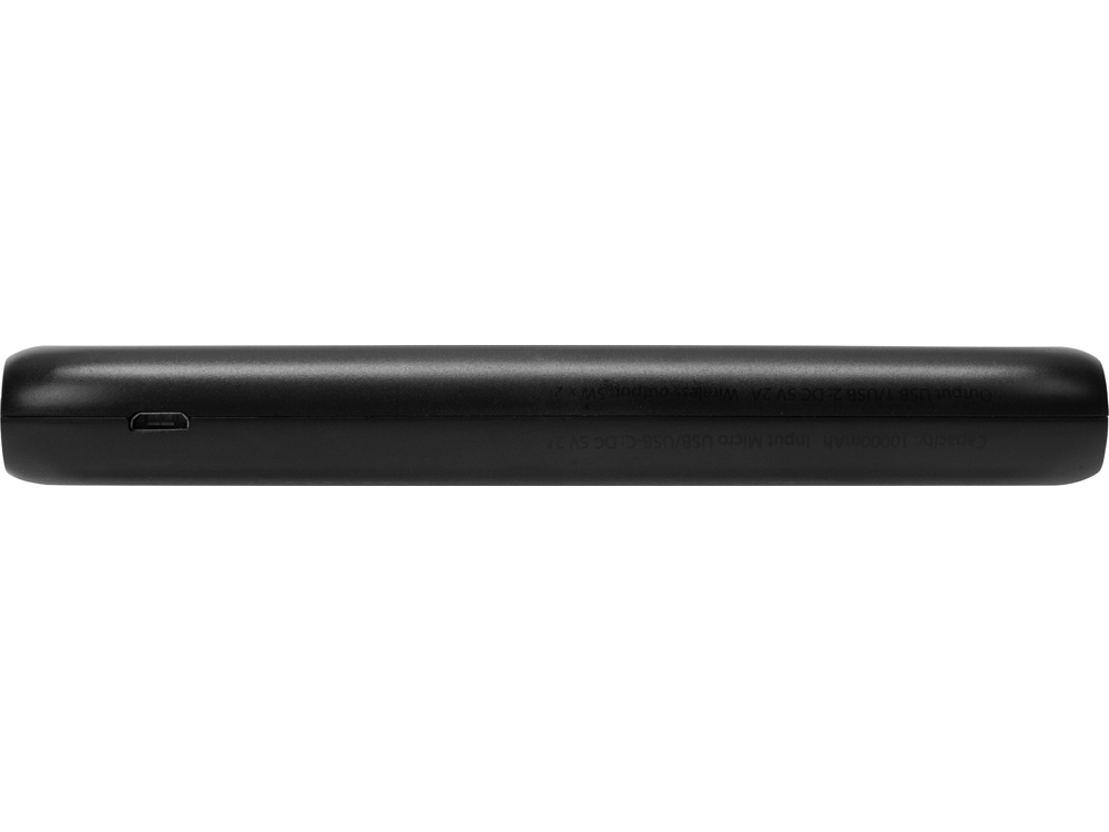 Портативное беспроводное зарядное устройство с док-станцией "Uniq", 10000 mah, черный-11