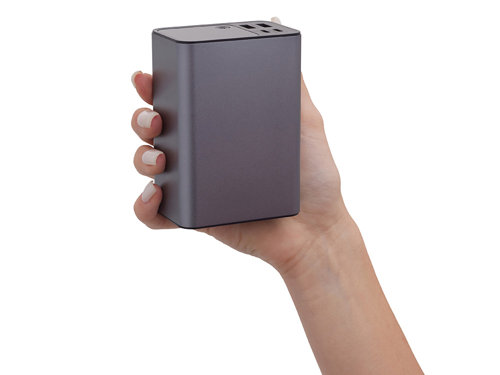 Внешний аккумулятор для ноутбуков «EpIQ», 100 Вт, 30000 mAh, темно-серый-11