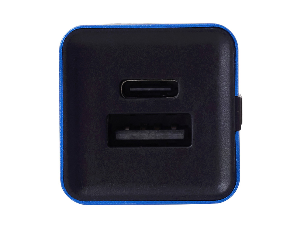 Внешний аккумулятор «Rail», 5000 mAh, синий-5