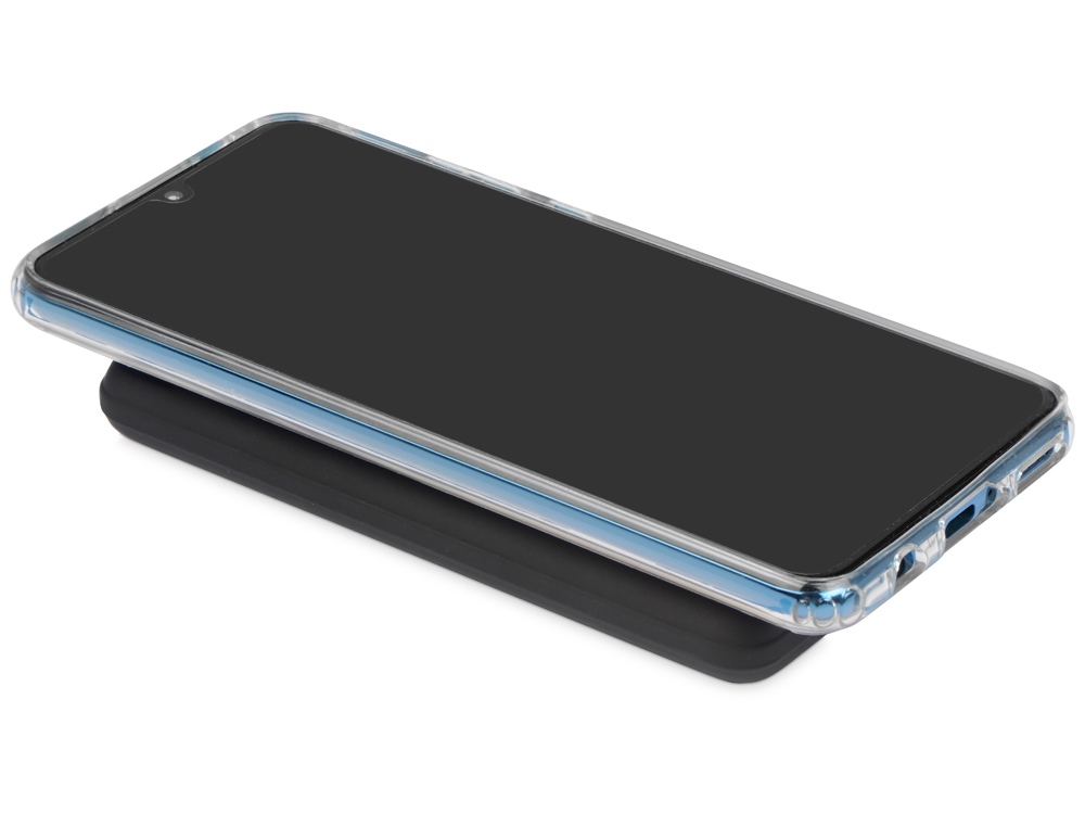 Портативное беспроводное зарядное устройство «Airbank», 10000 mAh,  черный-3