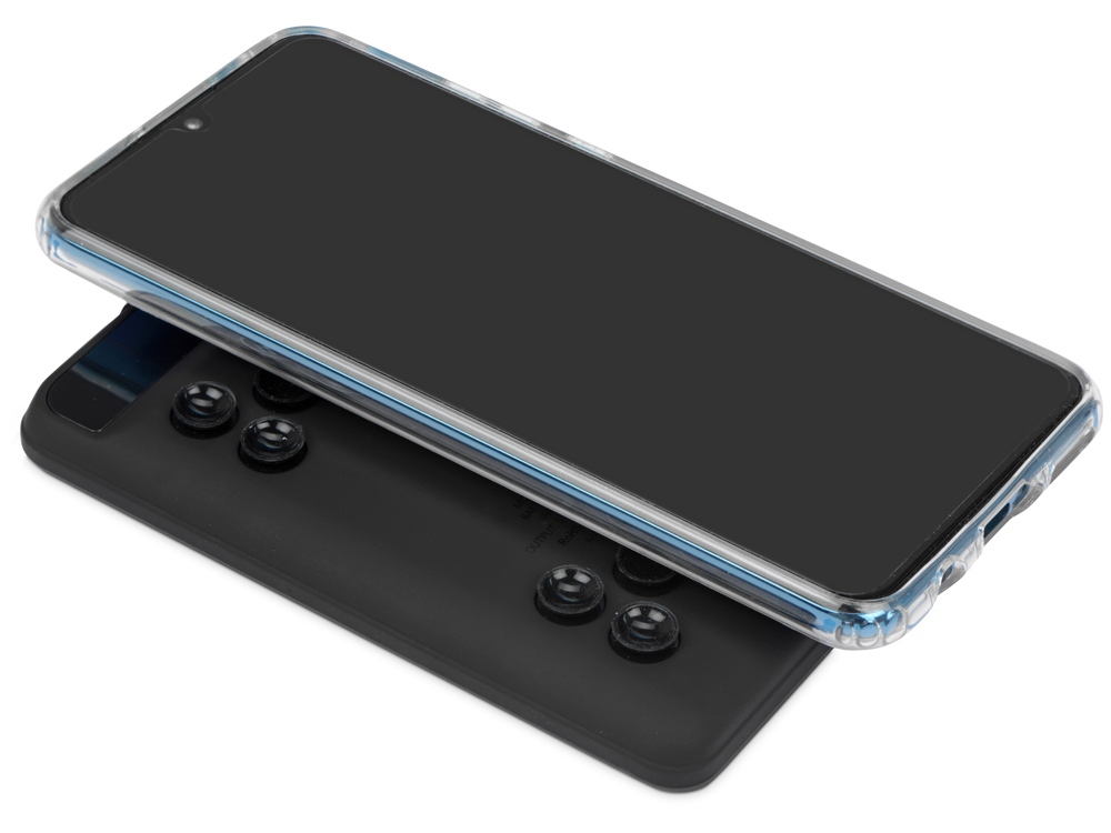 Портативное беспроводное зарядное устройство «Airbank», 10000 mAh,  черный-4