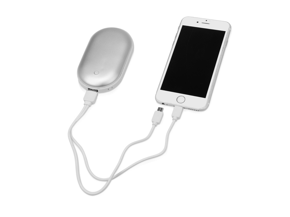 Портативное зарядное устройство с функцией обогрева «Handy», 4400 mAh-1