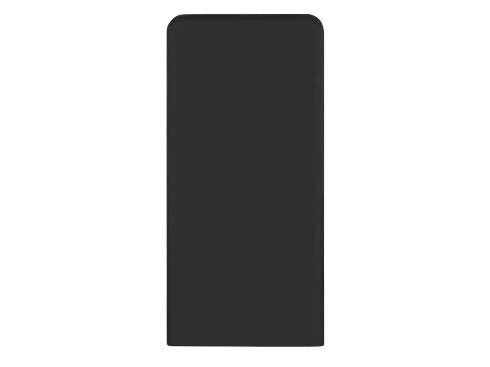 Портативное зарядное устройство с синей подсветкой логотипа «Faros», soft-touch, 4000 mAh (P)-4