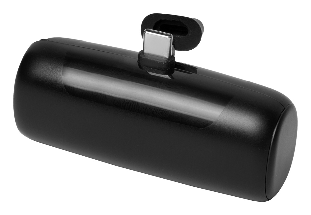 Внешний аккумулятор с разъёмом Type-C «Inject», 4000 mAh, черный-1