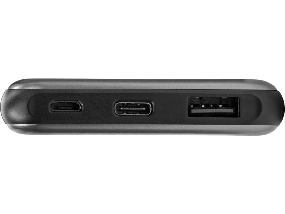 Внешний аккумулятор «Forge» v.2, металл, 10000mah, серый-3