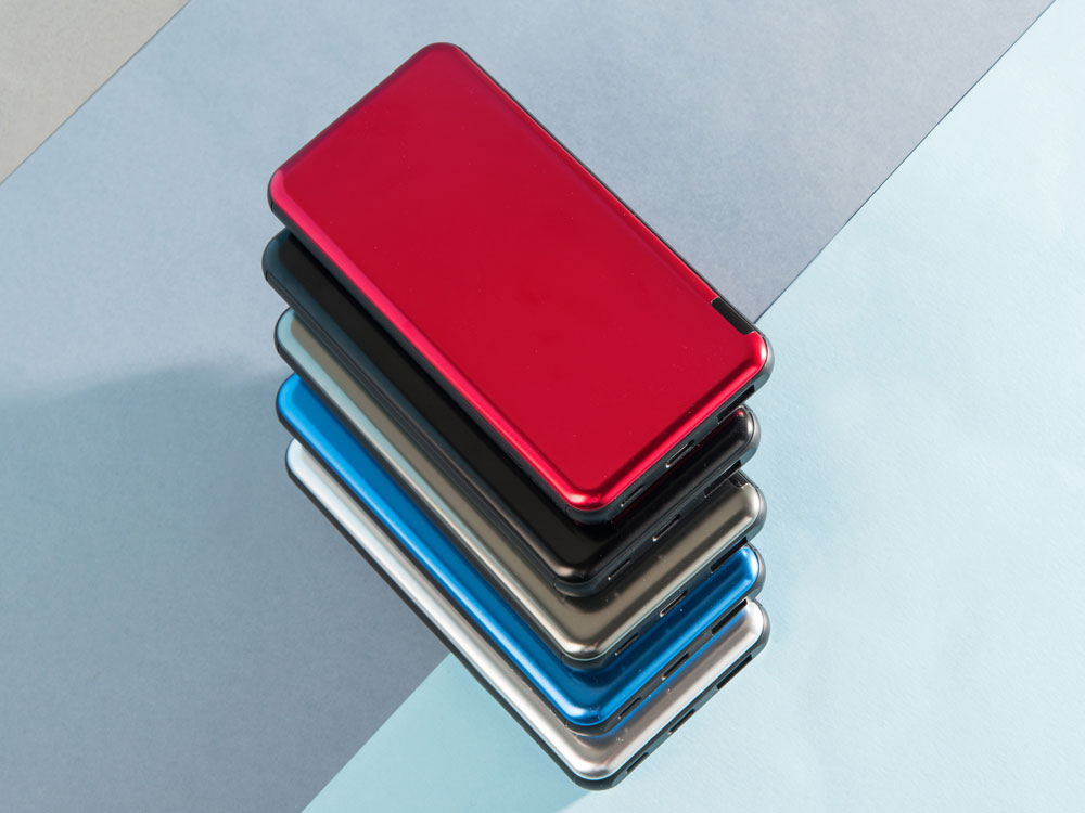 Внешний аккумулятор Forge, Evolt, металл, 10000mah, белый (P)-10