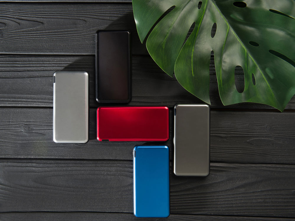 Внешний аккумулятор Forge, Evolt, металл, 10000mah, белый (P)-12