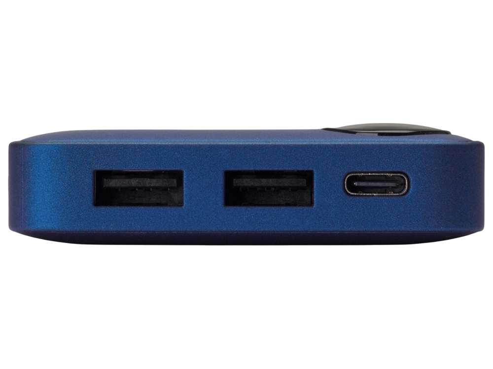 Внешний аккумулятор с дисплеем «Mild», 10 000 mAh, синий-5
