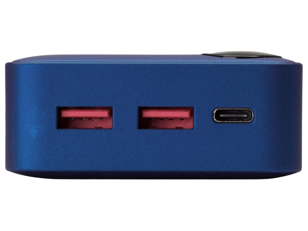 Внешний аккумулятор «Mild Pro» c быстрой зарядкой QC/PD, 20 000 mAh, синий-5