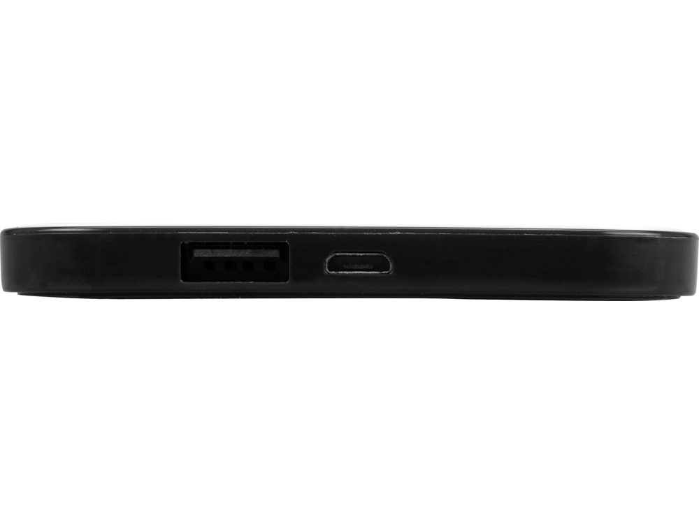 Портативное зарядное устройство (power bank) "Квадрум", 2600 mAh, черный-5