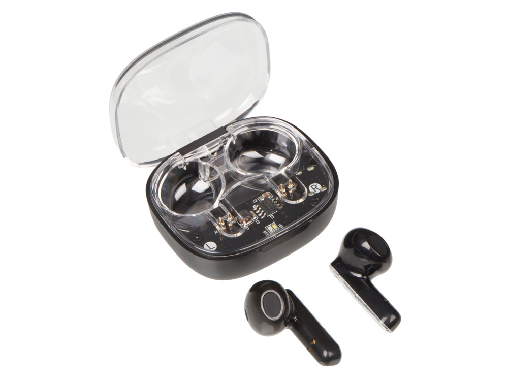Беспроводные наушники TWS wireless "Sync", черный-3
