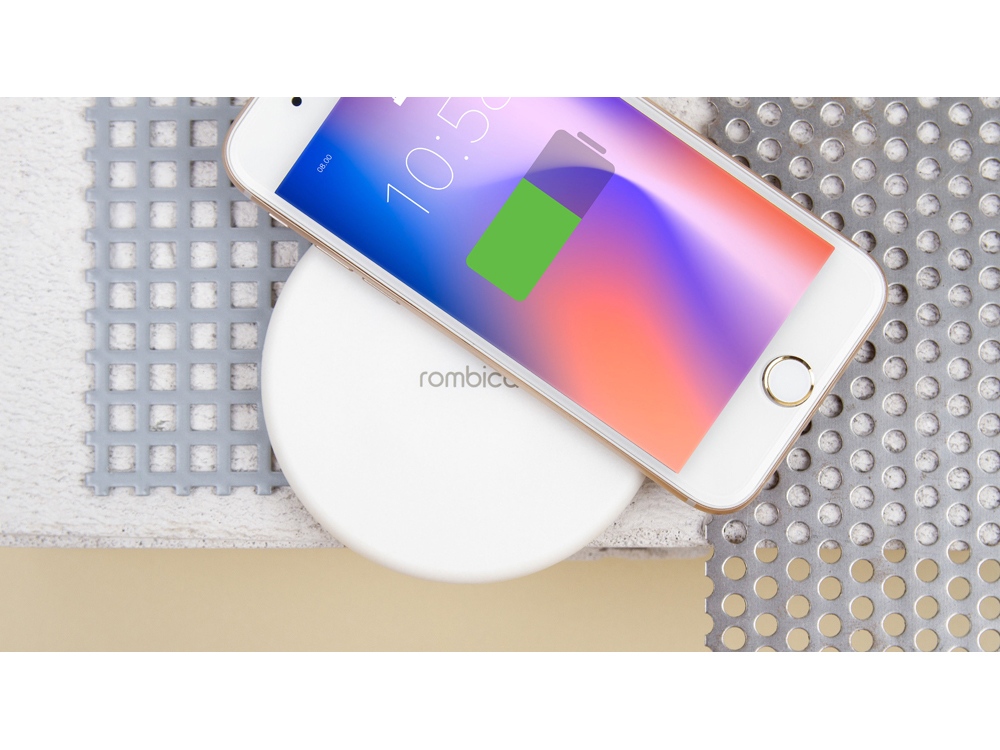 Беспроводное зарядное устройство Rombica NEO Q1W Quick, белый (Р)-4