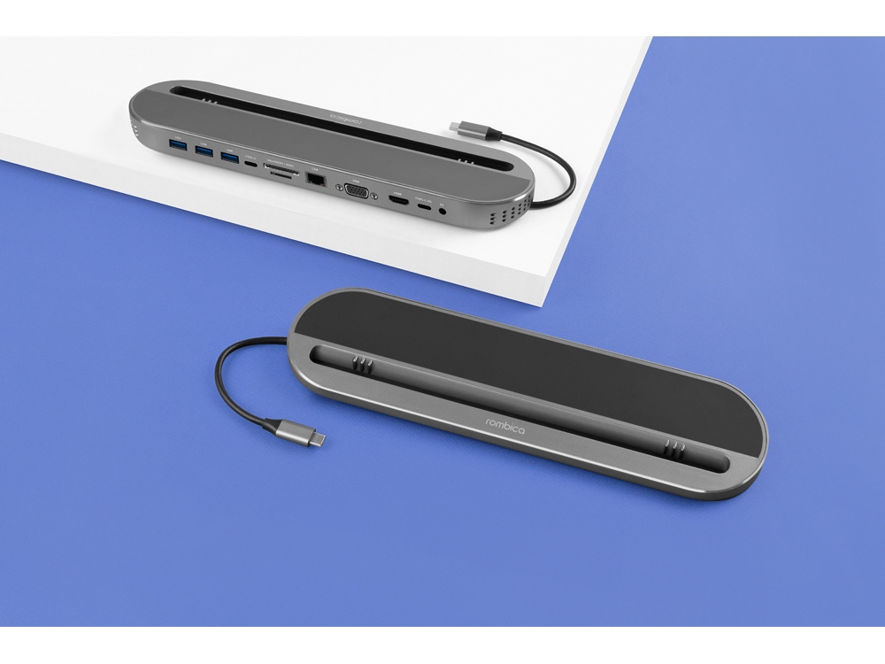Хаб USB Type-C 3.0 для ноутбуков «Falcon», черный-8