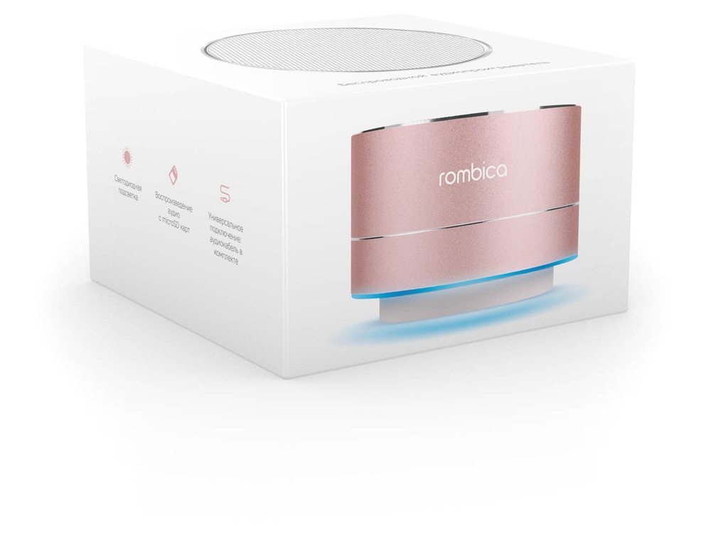 Портативная акустика Rombica Mysound BT-03 3C, розовый (Р)-4