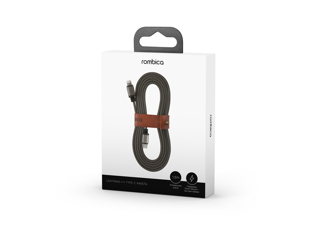 Кабель Rombica LINK-C Olive Cable-3