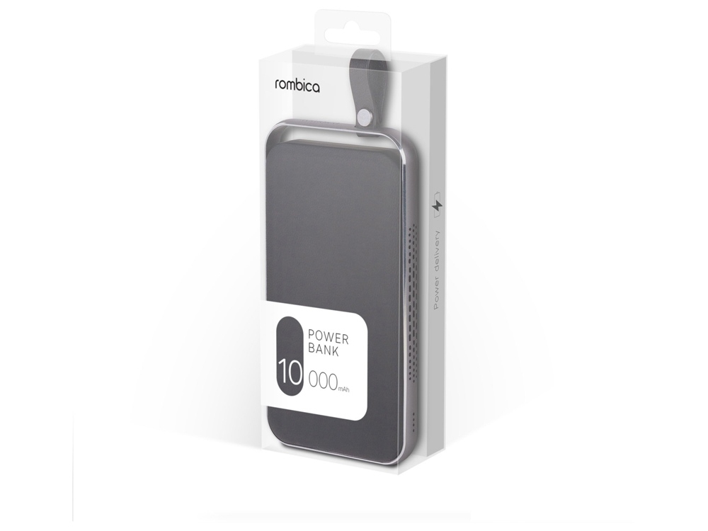 Внешний аккумулятор Rombica NEO Electron Black, 10000 мАч, черный (Р)-4
