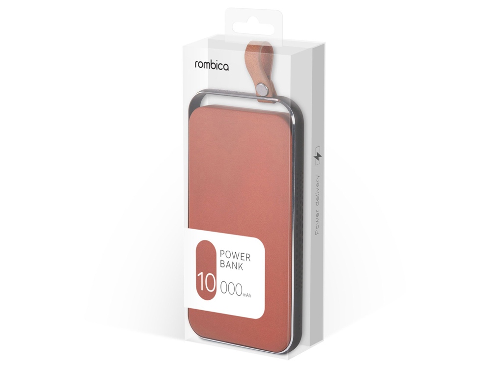 Внешний аккумулятор Rombica NEO Electron Brown, 10000 мАч, коричневый (Р)-5