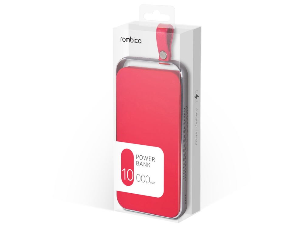 Внешний аккумулятор Rombica NEO Electron Red, 10000 мАч, красный (Р)-4