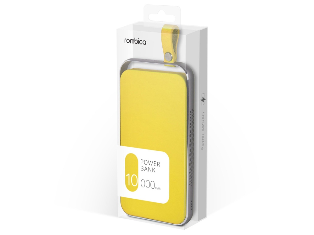 Внешний аккумулятор Rombica NEO Electron Yellow, 10000 мАч, желтый (Р)-4