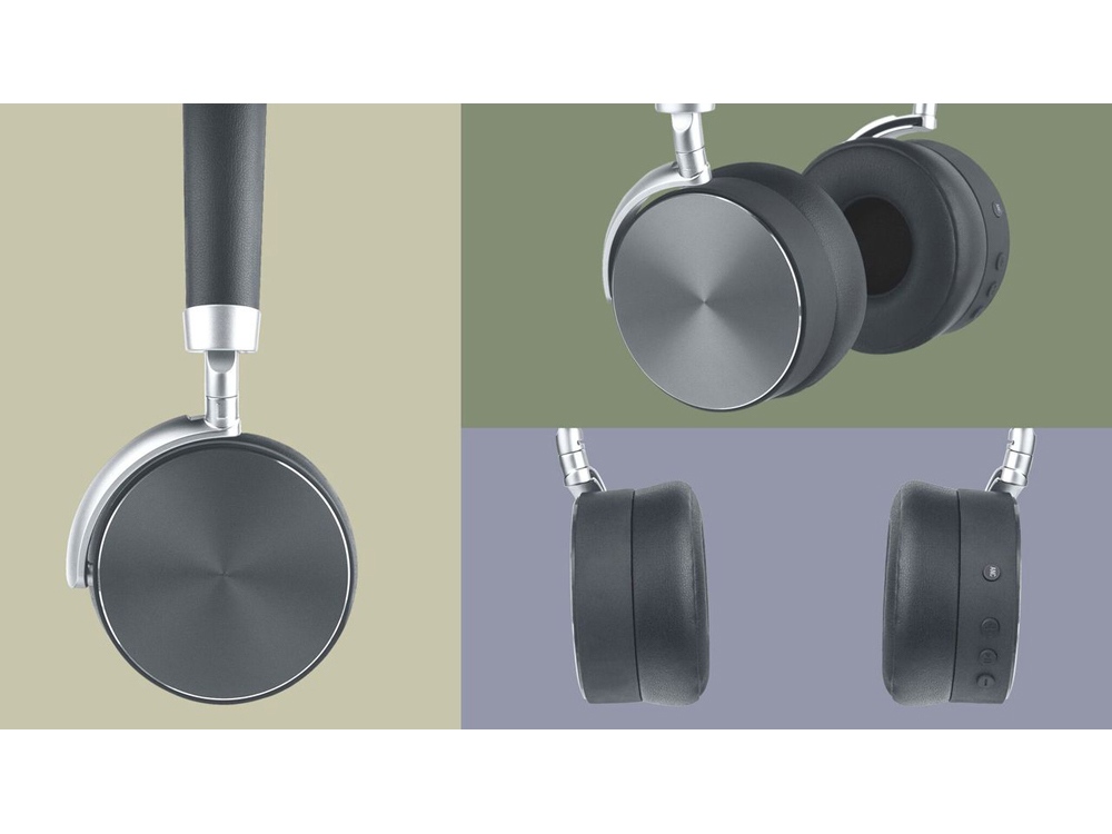 Беспроводные наушники Rombica mysound BH-13 Gray ANC, серый-5