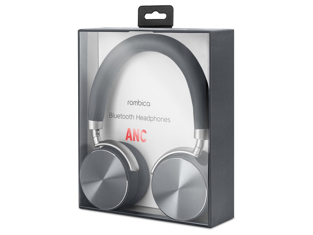 Беспроводные наушники Rombica mysound BH-13 Gray ANC, серый (Р)-4