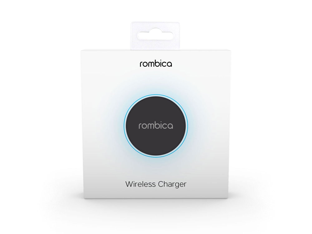 Беспроводное зарядное устройство Rombica  «NEO Core Quick» c быстрой зарядкой, черный (с лого)-3