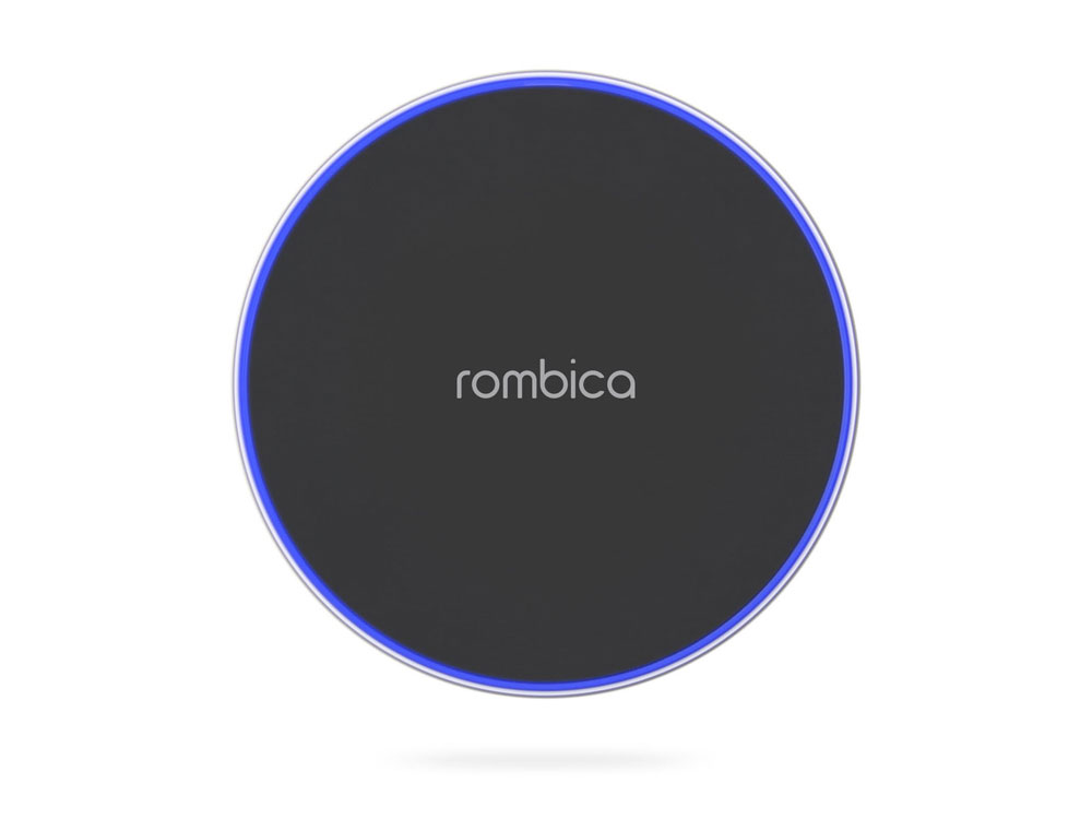 Беспроводное зарядное устройство Rombica  «NEO Core Quick» c быстрой зарядкой, черный (с лого) (Р)-1