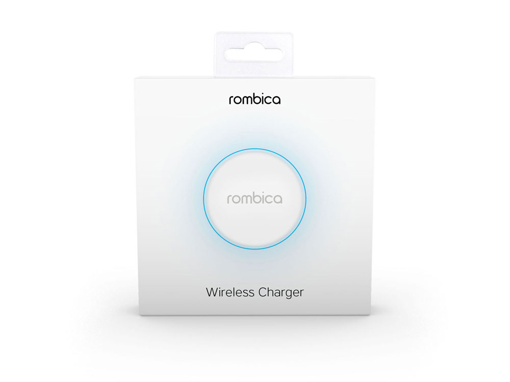 Беспроводное зарядное устройство Rombica  «NEO Core Quick» c быстрой зарядкой, белый (с лого)-3