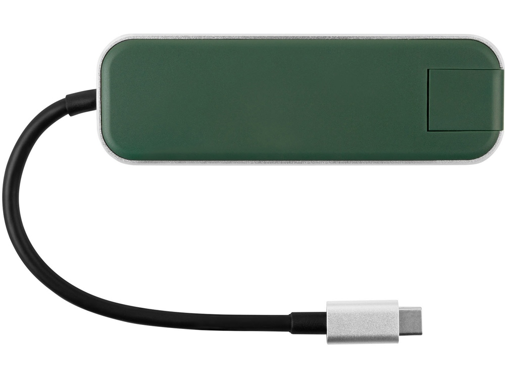 Хаб USB Rombica Type-C Chronos Green (Р)-1