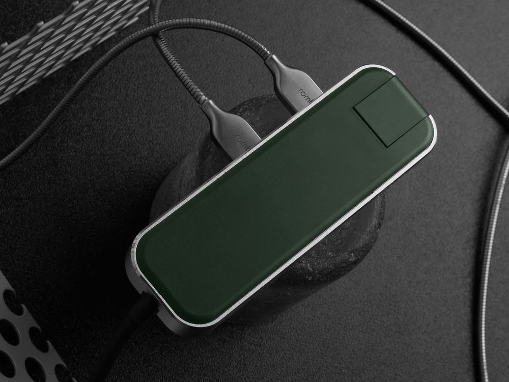 Хаб USB Rombica Type-C Chronos Green (Р)-5